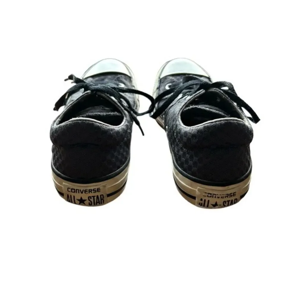 Converse All Star Chuck Taylor Madison Jacquard Sneakers 560295F Black Size 8